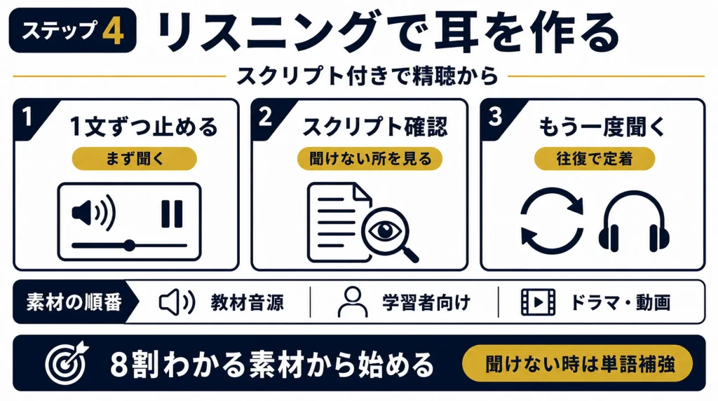 ゼロから始める中国語勉強法ステップ4：リスニングで耳を作る